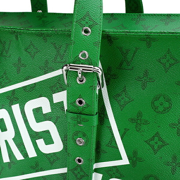 Louis Vuitton LV Cabas Zip Tote Bag Green